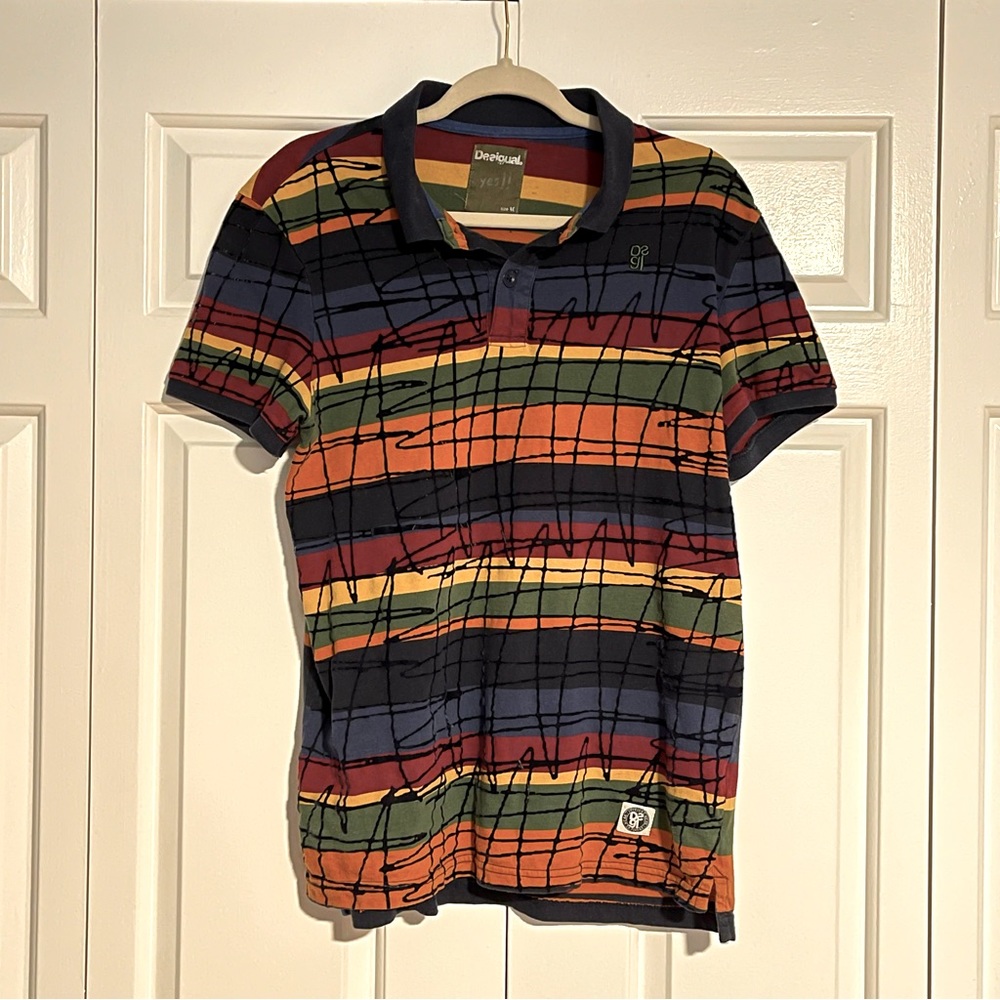 Desigual Yes!! Collection Vintage Polo